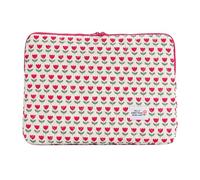 Computer Bag Cute Flower Laptop Sleeve Protective Soft Padded Computer Carrying Case Bag Zipper Cover Water-R-esistant Notebook Bag Compatible for 14 in Notebook