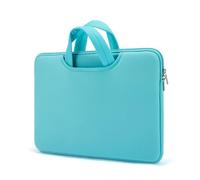 Computer Bag Front Pocket Can Hold Power, Mouse, Large Space, Laptop Handbag, Lightweight Computer Handbag for Men(Light blue)