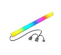 Computer Case Light - Aluminum Alloy LED Light, RGB Computer Case Light | High Lumen USB-Powered Ambient Lighting for Gamings Desk,Wine Cabinet, Adjustable Brightness & Multicolor Modes