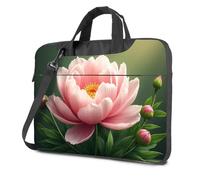 Computer Cases For Laptops Romantic Pink Peony Blossoms Laptop Bag Laptop Bags Carry On Backpack, Colour, 29x40cm