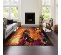 Computer Chair Mat Floor Mat Tiny Tina's Wonderlands Desk Swivel Gaming Chair Study Office Office Anti-slip Carpet (TTW 03,100x150 cm)