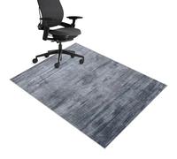 Computer Chair Mat for Carpet, 60 x 70 cm Floor Protection Chair Mat for Hard Floors, Gaming Chair Mat for Carpeted Floor, Desk Chairmats Protector Rug, Floor Protection Mat for Work, Home, Gaming