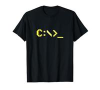Computer Command Prompt CMD Code Cursor Value Graphic T-Shirt