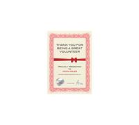 Computer Craft A4 Certificate Paper 90gsm Red Pack 30