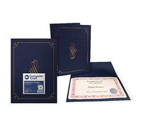 Computer Craft Certificate Covers 290gsm (Pack of 5) Blue 13596+ Finchley Pen Free