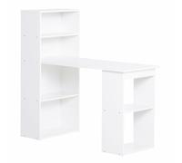Computer Desk, 120Lx55Dx120H cm-White