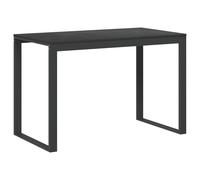Computer Desk Black Engineered Wood Office Writing Corner Table vidaXL