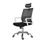 Computer Desk Chair - Rolling With Lumbar Support, Mesh, Gaming s, Executive Swivel (Color : D, Size : With Headrest) Aqiong