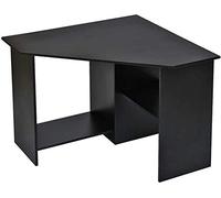 Computer Desk,Corner Home Office Desk PC Laptop Table Gmaing Study Writing Table with Shelf Storage (Black)