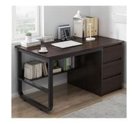 Computer Desk for Home Office and Study - Workstation for Small Spaces, Ideal for Bedroom and Office Use