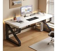Computer Desk for Home Office Executive Writing Table Corner Laptop Gaming Table Ideal for Work Study Bedroom & Balcony - Stylish & Functional