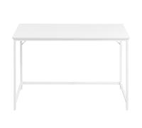 Computer Desk, Home Office Desk, for Work Study, Maple White / 60D x 120W cm