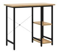 Computer Desk MDF and Metal Home Office Side Desk Table Multi Colours vidaXL