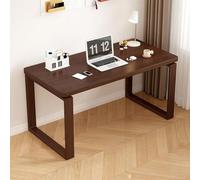 Computer Desk, Modern Writing Desk for Home Office, Rustic Style Wood Table, Ideal for Study and Reading, Minimalist Design