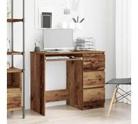 Computer Desk Study Writing Table PC Laptop Desk with 3 Drawers
