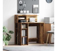 Computer Desk Study Writing Table PC Laptop Desk with Storage shelf