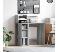 Computer Desk Study Writing Table PC Laptop Desk with Storage shelf