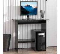 Computer Desk Workstation Keyboard Tray CPU Stand Shelf Home Office Study Table