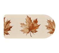 Computer Desktop Mouse Pad, Autumn Maple Leaf Print Large Gaming Mouse Pad for School and Office 29.1" x 13.8"