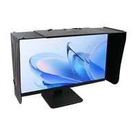 Computer Display Monitor Hood Sunshade Adjustable For Office Laptops Suitable for Laptops Ranging From 17 To 27 Inches