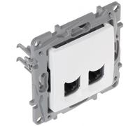 Computer Double Socket 2x RJ45 Cat. 6 UTP NILOE 764574