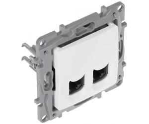 Computer Double Socket 2x RJ45 Cat. 6 UTP NILOE 764574