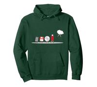 Computer Engineering Funny Geek Engineer Software Pullover Hoodie, Adult Unisex, Dark Green, Small