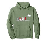Computer Engineering Funny Geek Engineer Software Pullover Hoodie, Adult Unisex, Sage Green, XX-Large