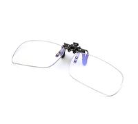 Computer Eyeglass Cilp On -Anti Blue Light Blocking Filtering Computer Gaming Reading Reader Glasses Clip On