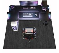 Computer Gaming Chair Mat, 70 x 120 cm Office Chair Mat for Hardwood Floor, Carpet Chair Mats, Floor Protector Mat Anti-Slip Floor Mat for Office Chair, Heavy Duty Desk Chair Mat for wooden Floors