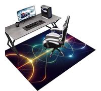 Computer Gaming Chair Mat | Office Chair Mat for Hard Floor | Desk Chair Mat | Floor Protector Mat | Carpet Protector Chair Mat for Office Home Hardwood Laminate Floor Rolling Chair 140 x 180 cm