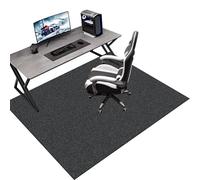 Computer Gaming Chair Mat | Office Chair Mat for Hard Floor | Desk Chair Mat | Floor Protector Mat | Carpet Protector Chair Mat for Office Home Hardwood Laminate Floor Rolling Chair 130 x 150 cm