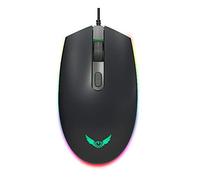 Computer Gaming Mouse 1600DPI 3 Buttons RGB LED Backlight Optical Ergonomic Mice - axGear
