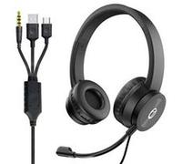 COMPUTER GEAR 24-1532 HEADSET, MULTI INTERFACE, BOOM MIC