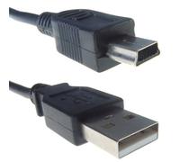 Computer Gear 26-2850 2 m USB A/Male Mini USB B Male USB Cable - USB Cable (2 m, Black USB A; mini USB B, male/male Cable, 2.0, Black)