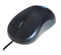Computer Gear 3 Button Optical Scroll Mouse Black 24-0542