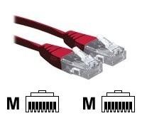 Computer Gear Network Cable CAT 6 0.5m Red
