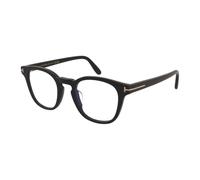 Computer glasses Tom Ford TF6015-K-B 001 with blue light filter 22 49 145 Größe: 49