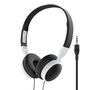 Computer Headset - Wired Over-Ear Headphones, Foldable Audio Device, Noise Cancelling Ear Pads, Adjustable Sound Gear, Headset for Computer, Tablet, Office, Home Learning