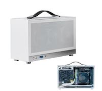 Computer Host Box - Desktop PC towrr, High Performance Cooling Chassis, Compact Durable Frame | Easy Installation Case for Gamers Students Home Office Individual System Build Setup