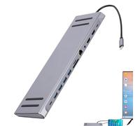 Computer Hub Docking Station SuperSpeed Desktop Dock Type C Splitter PC