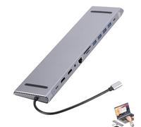 Computer Hub Docking Station SuperSpeed Desktop Dock Type C Splitter PC