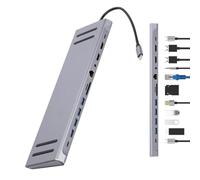 Computer Hub Docking Station SuperSpeed Desktop Dock Type C Splitter PC