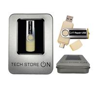 Computer IT Repair - Windows Antivirus Hard Drive Data File Recovery Password Reset Tools Utilities Drivers Live Bootable Boot USB Flash Thumb Drive + Tin Case
