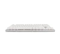 Computer Keyboard, Plug and Play Mechanical Keyboard Glass Panel 87 Keys for PC (Brown Switch)