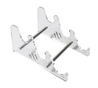 Computer Keyboard Support - Desktop Keyboard Accessories, Clear Acrylic Tilted Support | Esposor Ergonomic for Mechanical Keyboards, Keyboard Stand