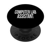 Computer Lab Assistant Appreciation Day For Work Week PopSockets Adhesive PopGrip