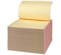 Computer Listing Paper Perforated 53 gsm Assorted 700 Sheets