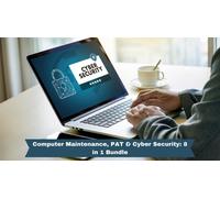 Computer Maintenance PAT & Cyber Security, 8 in 1 Bundle - Online Course