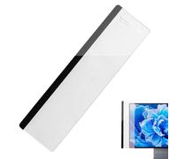 Computer Message Board - Panel Reminder Pad, Sticky Note , Easy Access Writing , Screen Mount Design, Task Visibility Tool | Productivity Setup for the B